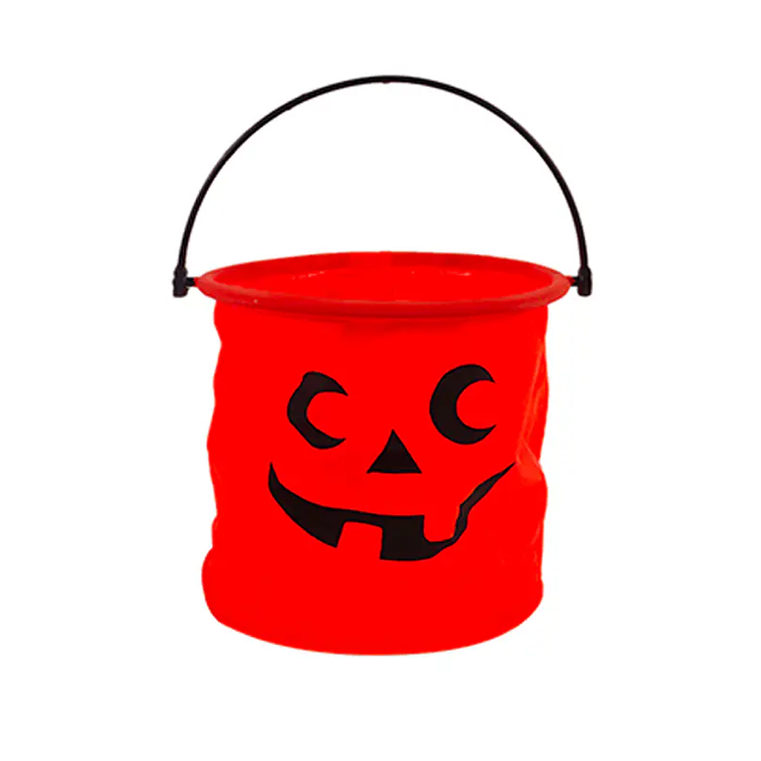 BOLSA DE DULCES CALABAZA HALLOWEEN 13X20CM X1U