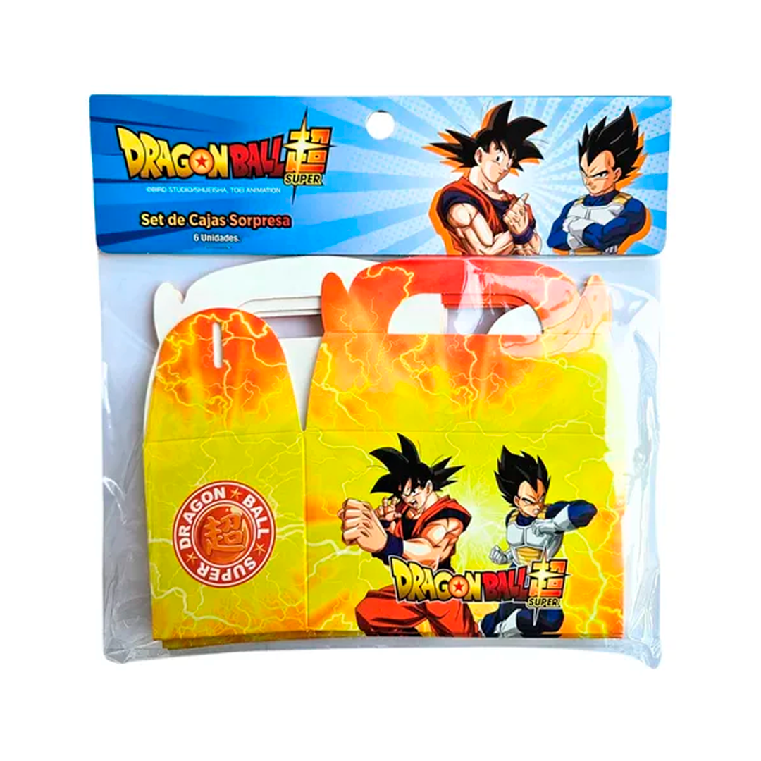 SET DE CAJAS SORPRESA X6 DRAGON BALL PRONOBEL
