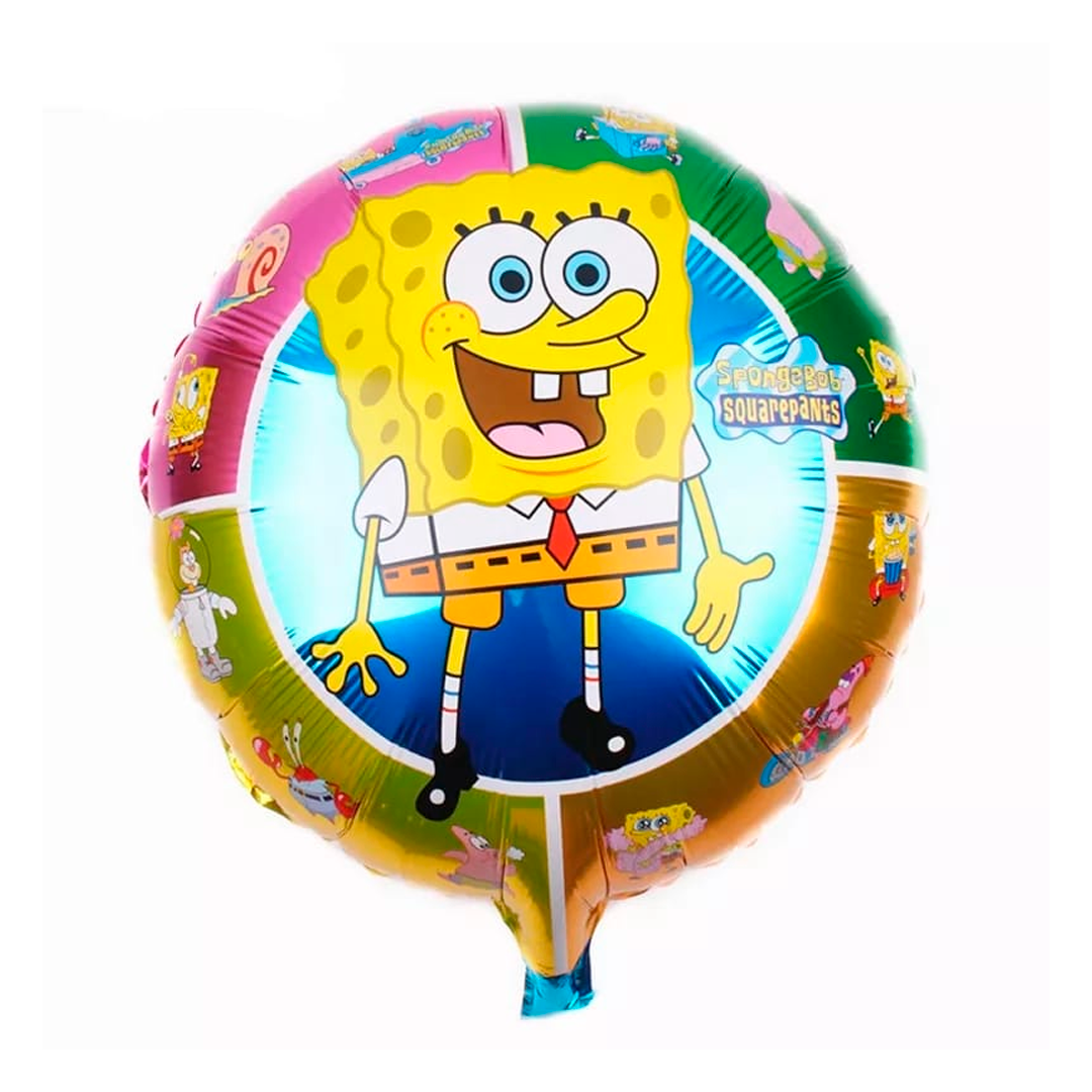 GLOBOS FOIL BOB ESPONJA X3U