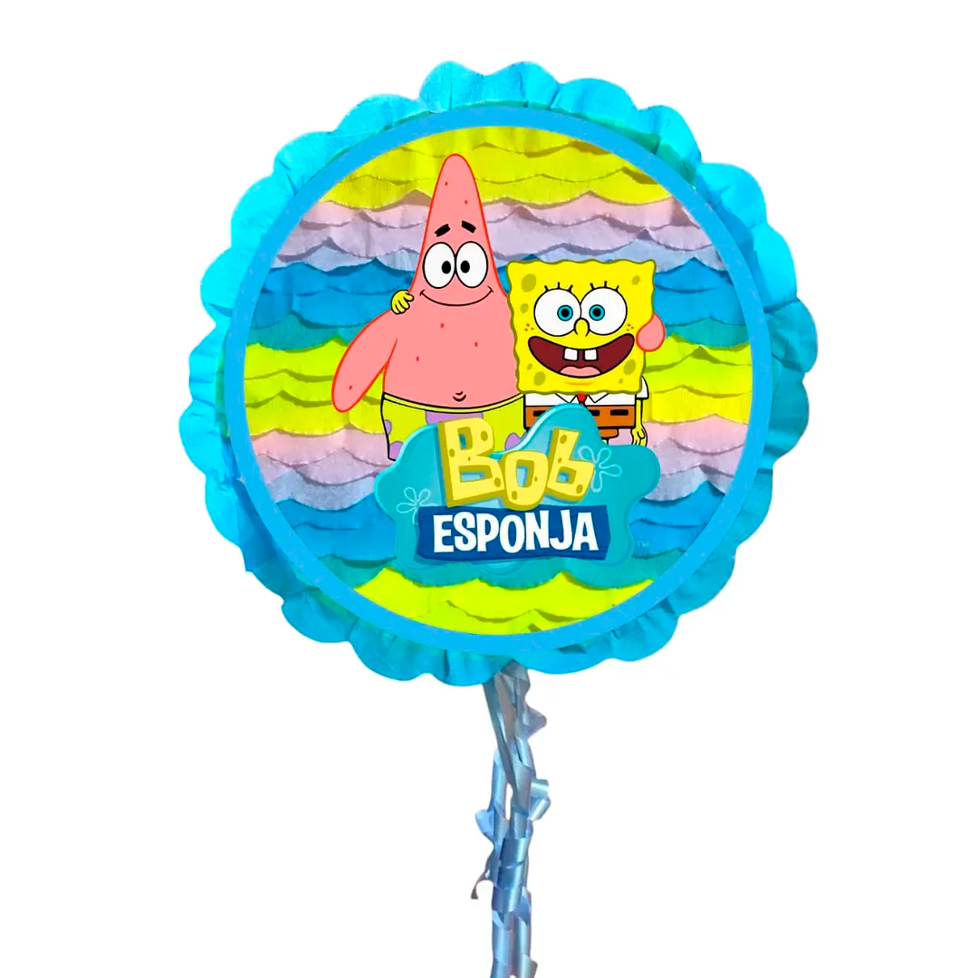 PIÑATA 2D BOB ESPONJA