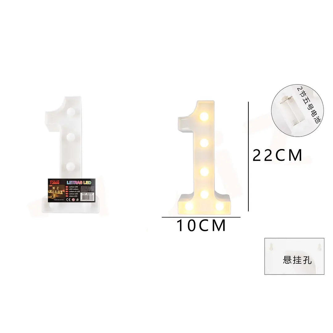 NUMERO LED 1