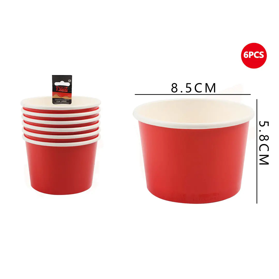 POTE HELADO ROJO X6U