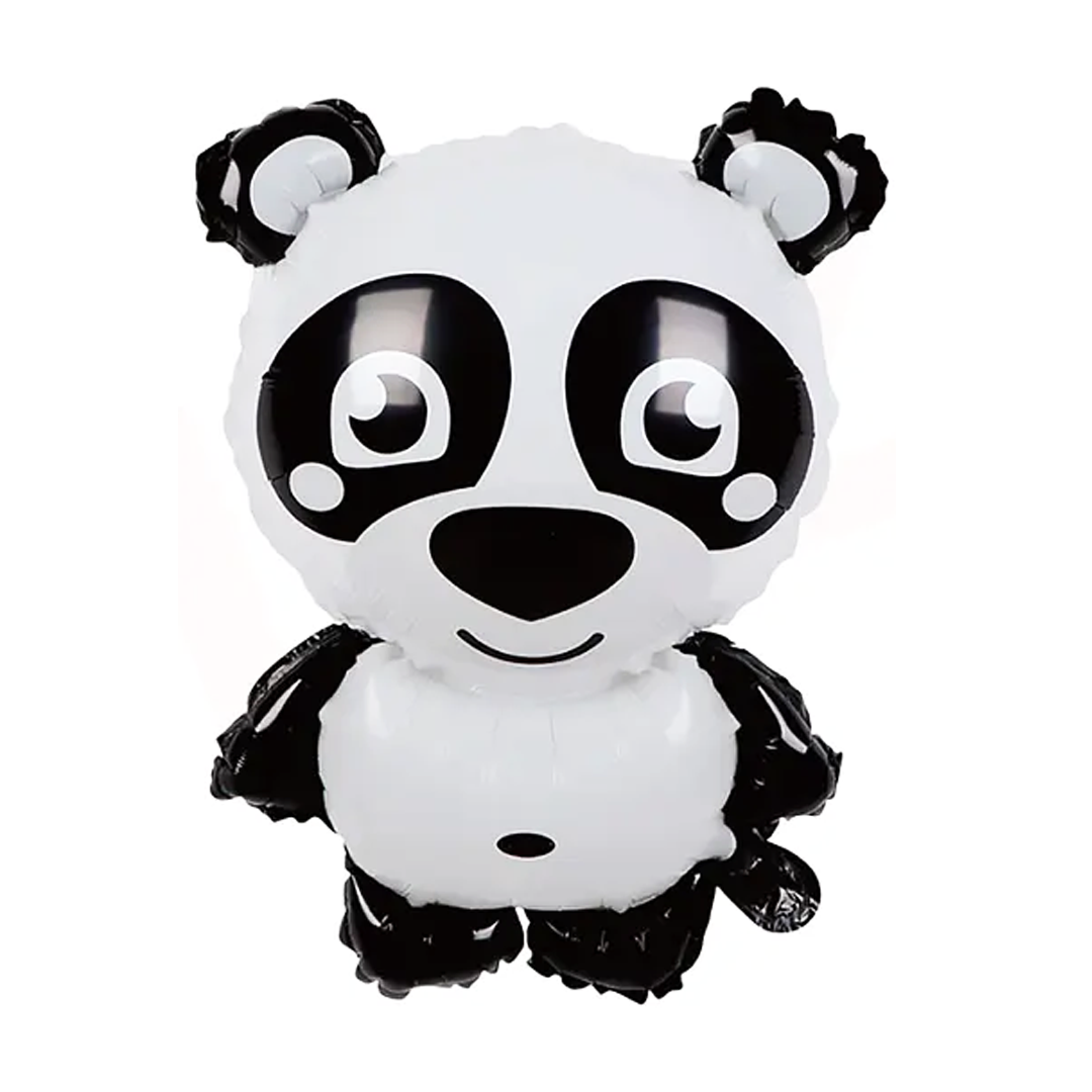 GLOBO METALIZADO PANDA 62X44CM X1U