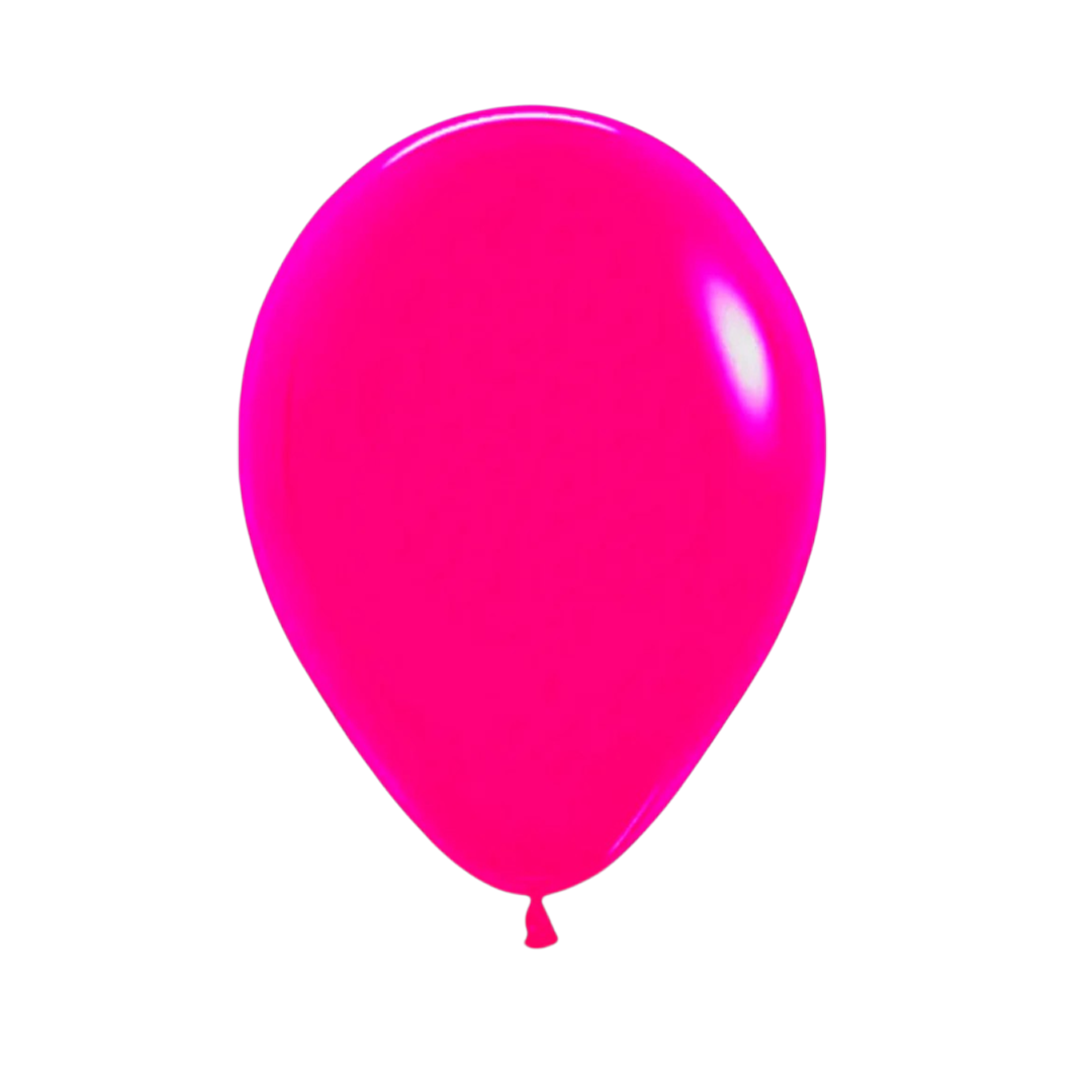 GLOBO 10 FLUOR ROSADO X12