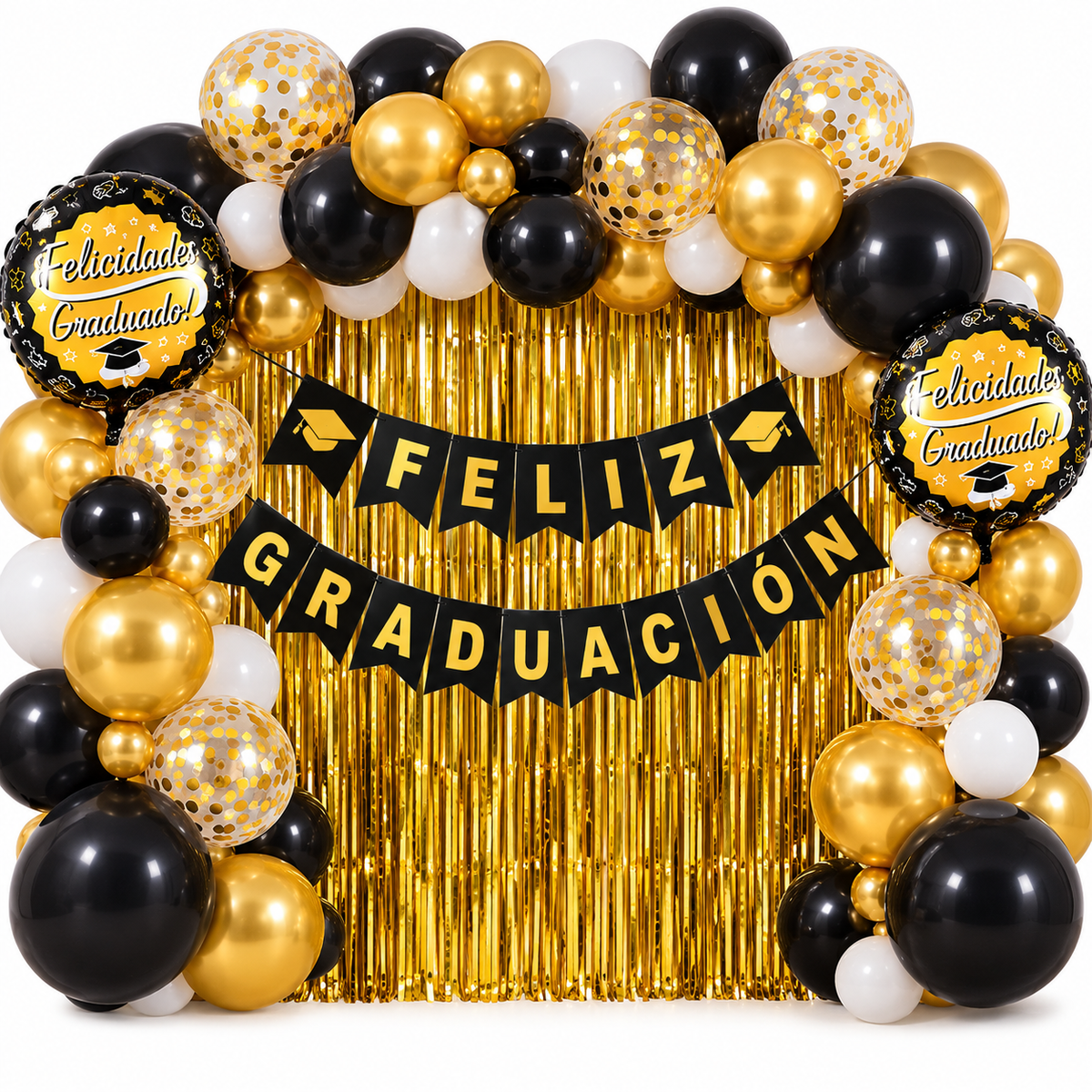 SET DE DECORACION "FELIZ GRADUACION" X58U