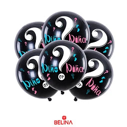 GLOBOS LATEX DE REVELACION DE SEXO R12 X6U