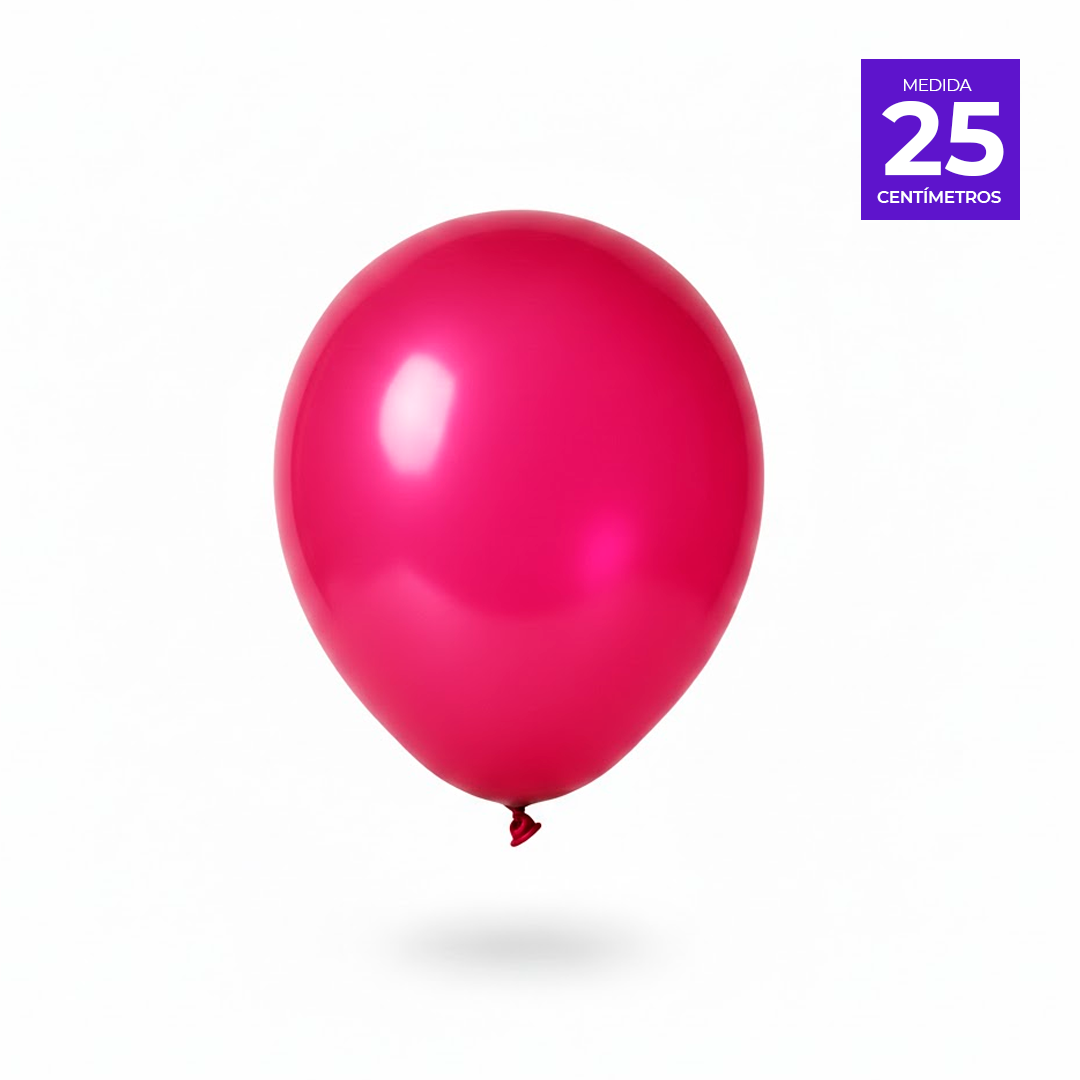 GLOBO LISO R10 X50U FUCSIA