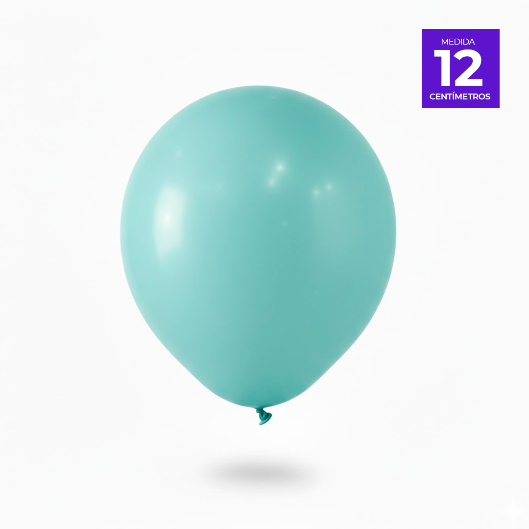 GLOBO LISO R5 X25U CELESTE FUNNY