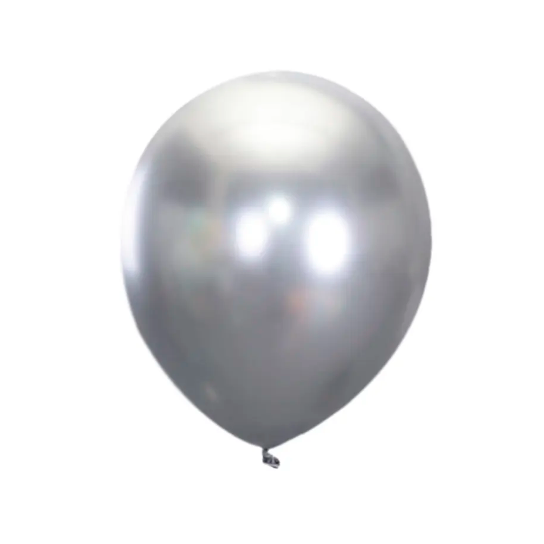 GLOBO CROMADO R18 X3U PLATEADO FUNNY