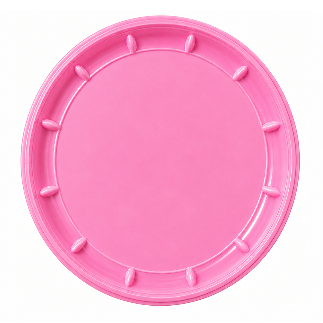 PLATO 7 ROSADO X10U