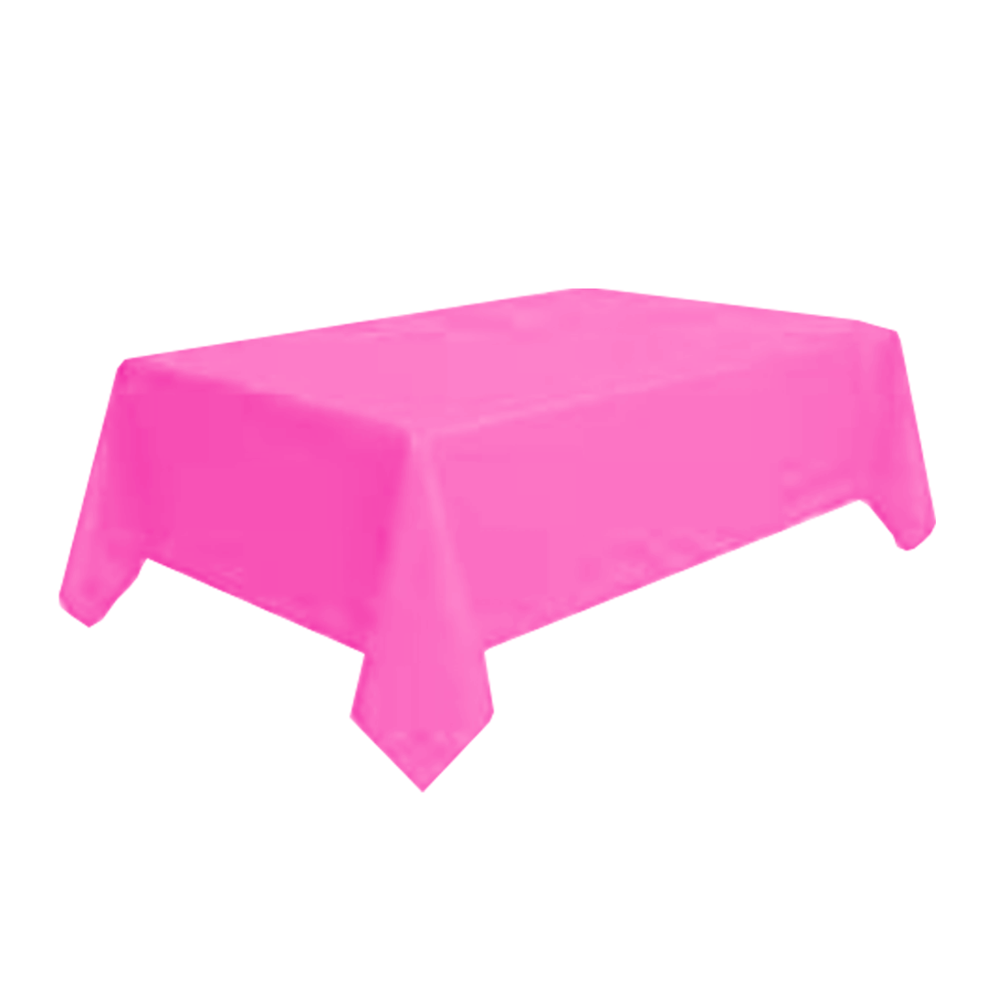 MANTEL METALICO ROSADO 137X180CM X1U