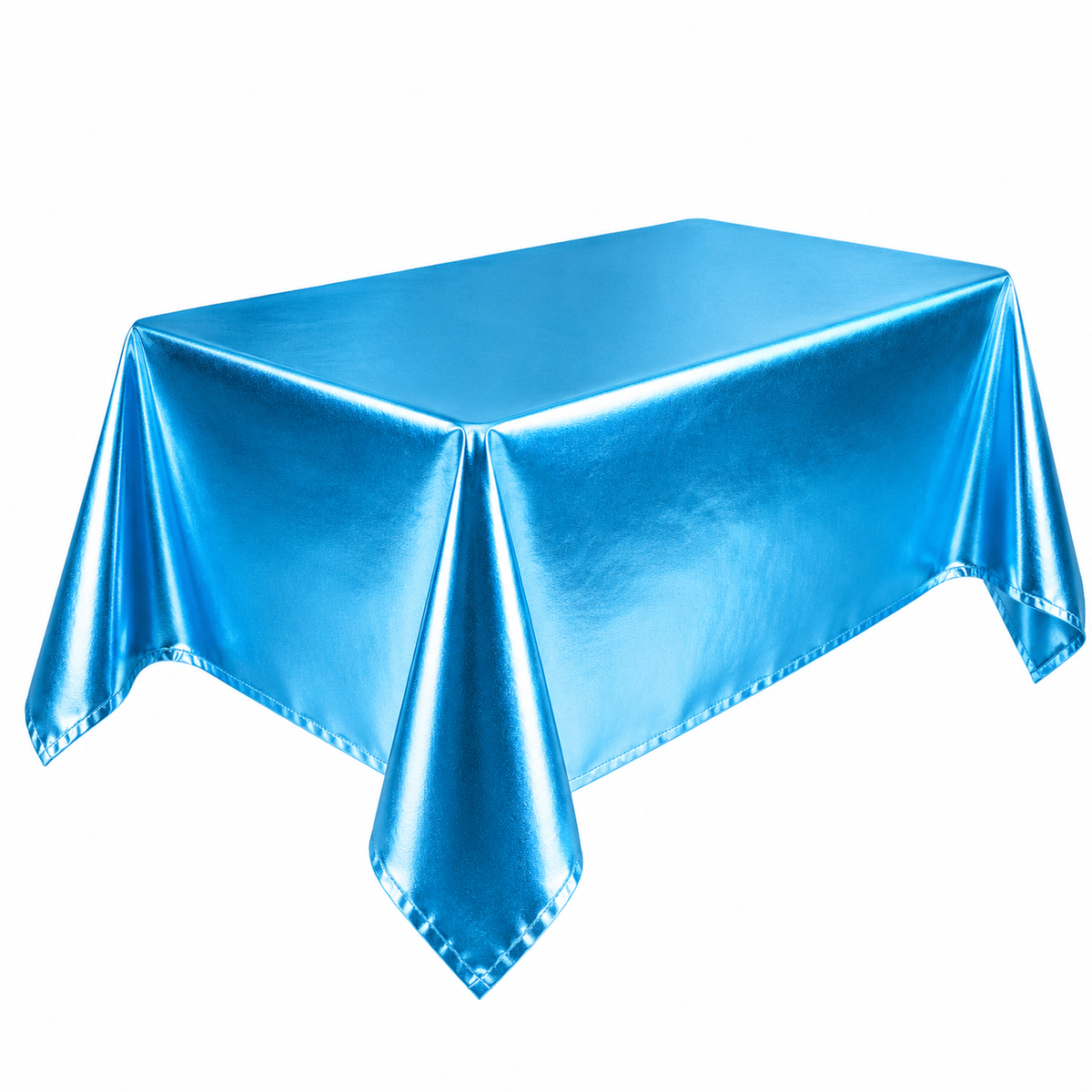 MANTEL METALICO CELESTE 137X180CM X1U