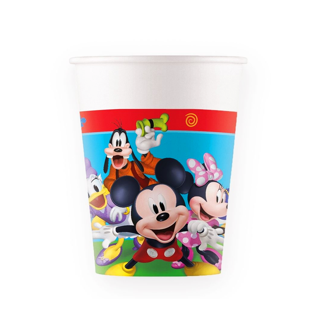 SET VASOS MICKEY ROCK X6U