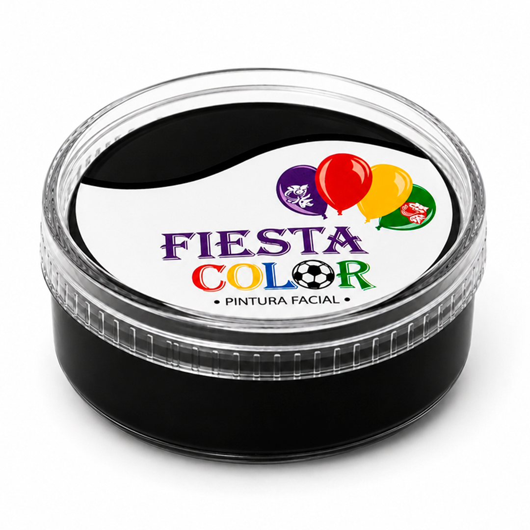 MAQUILLAJE DE FANTASÍA NEGRO 40 GRS X1U