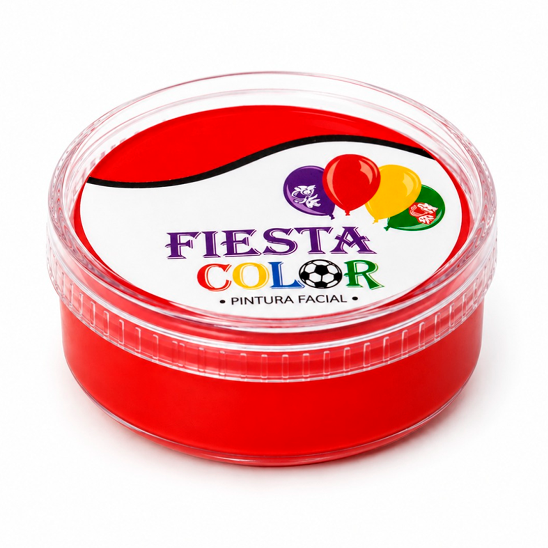 MAQUILLAJE DE FANTASÍA ROJO 40 GRS X1U