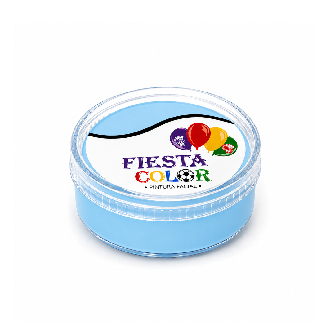 MAQUILLAJE DE FANTASÍA CELESTE 9 GRS X1U