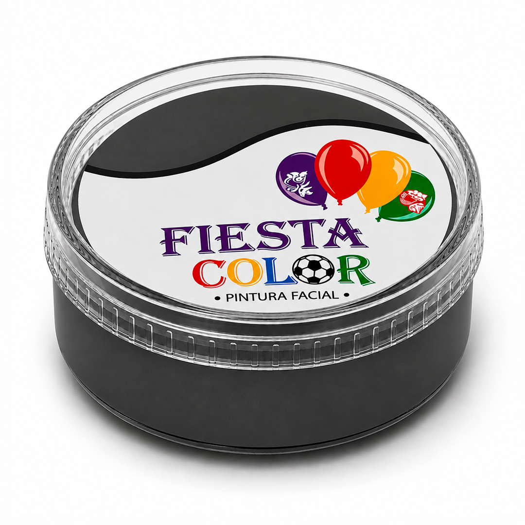 MAQUILLAJE DE FANTASÍA CREMOSO NEGRO 40 GRS X1U