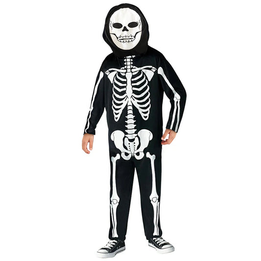 TRAJE ESQUELETO NIÑO - DIFERENTES TALLAS