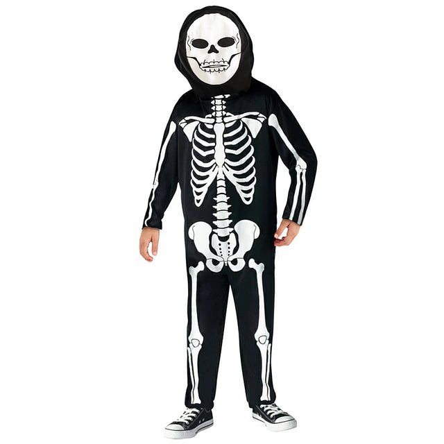 TRAJE ESQUELETO NIÑO - DIFERENTES TALLAS