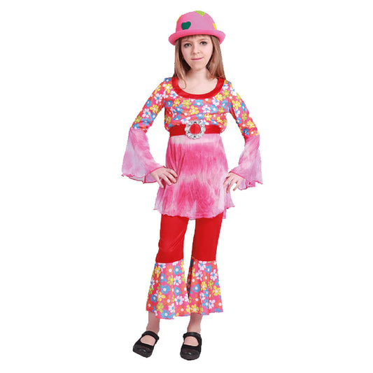 TRAJE HIPPIE NIÑA - DIFERENTES TALLAS