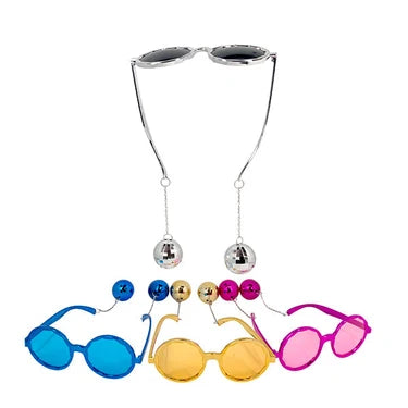 LENTE REDONDO BOLAS DE DISCO X1U