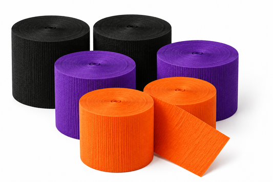 FESTON MORADO/NEGRO/NARANJA X6U