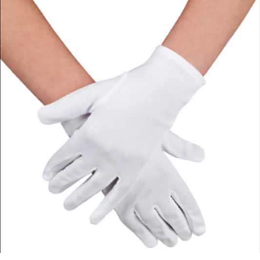 GUANTE DESFILE BLANCO MEDIANO 19X7CM XPAR