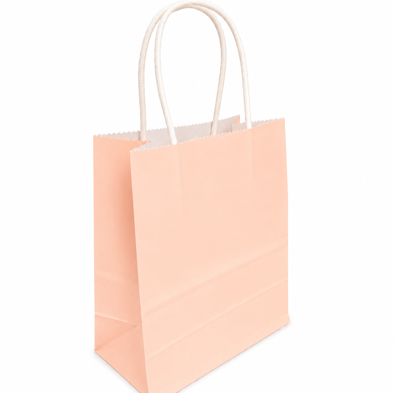 BOLSA REGALO KRAFT DAMASCO PASTEL 15X21X8 X1 UNI