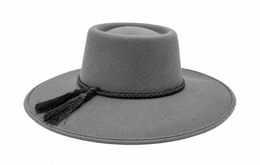 SOMBRERO HUASO PROFESIONAL GRIS X1U