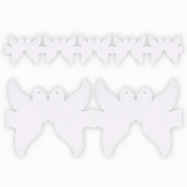 GUIRNALDA PALOMA BLAN 27X18CM 2M X1U