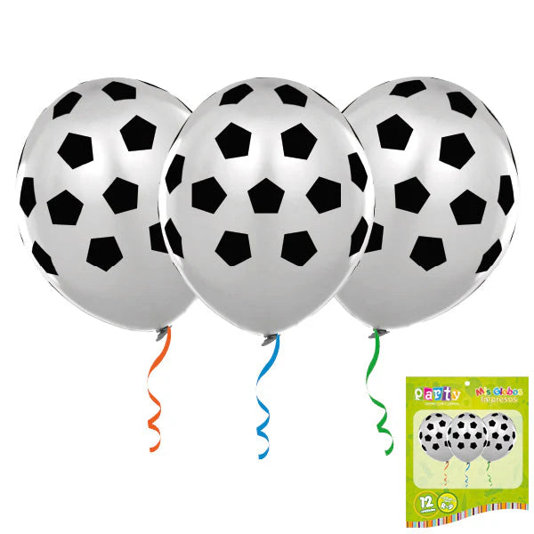 GLOBO ESTAMPADO DE FUTBOL R9 X12U