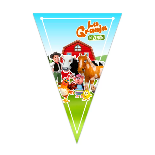 BANDERIN LA GRANJA DE ZENON X1U