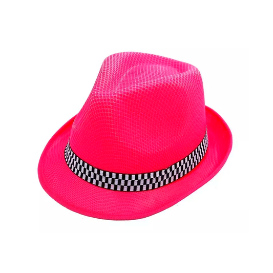 SOMBRERO GUAPO TELA FLUOR ECO FUCSIA