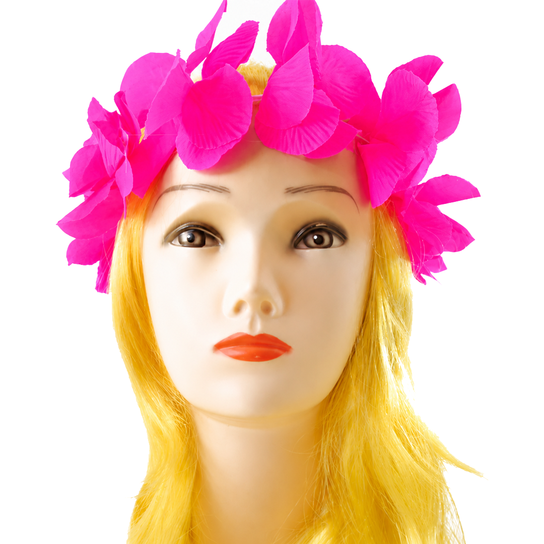 CINTILLO FLOR FUCSIA