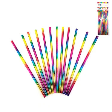 BOMBILLA PAPEL IRIDISCENTE MULTI X12U