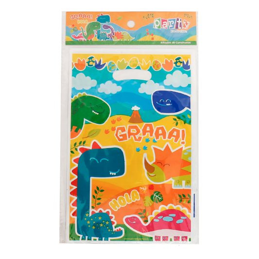 BOLSA DE DULCE DINO X6U
