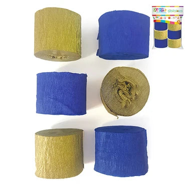 FESTÓN ORO/AZUL X6U