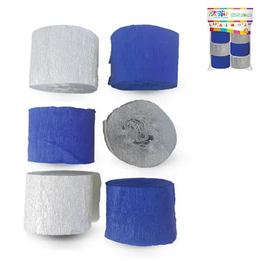 FESTÓN PLATA/AZUL X6U