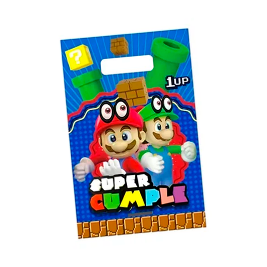 BOLSA DE DULCE MARIO BROS X6U