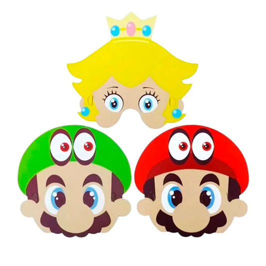 MASCARAS MARIO BROS X6U