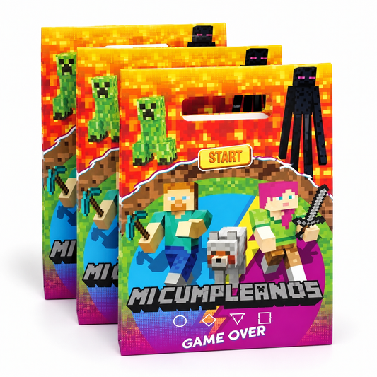 BOLSA DE DULCE MINECRAFT X1U