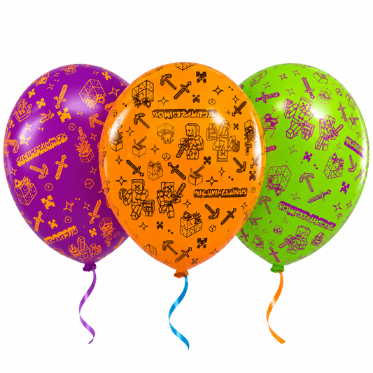 GLOBO ESTAMPADOS MINECRAFT R9 X12U