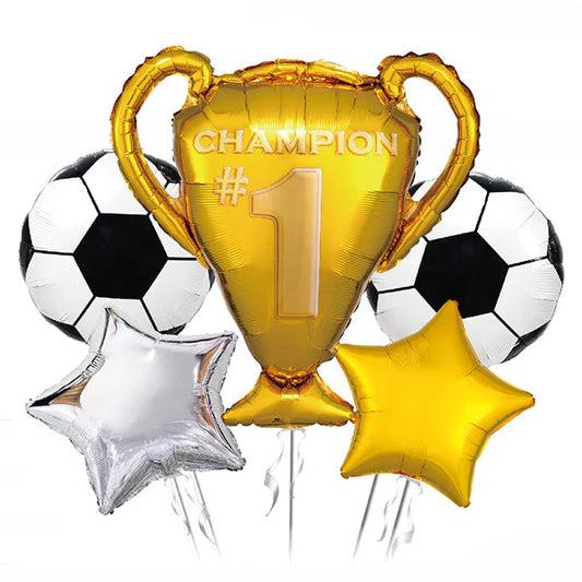 GLOBO METALICO COPA FUTBOL X5U