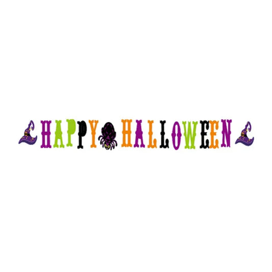 BANNER LETRAS HALLOWEEN (X)