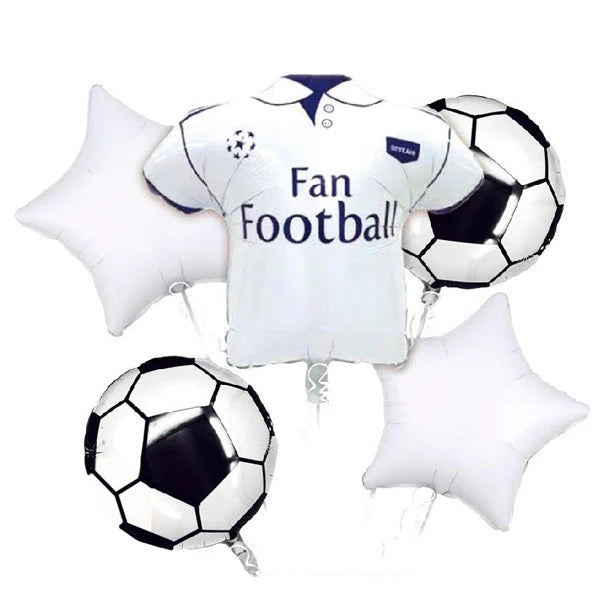 SET DE GLOBOS CAMISETA FUTBOL X5U