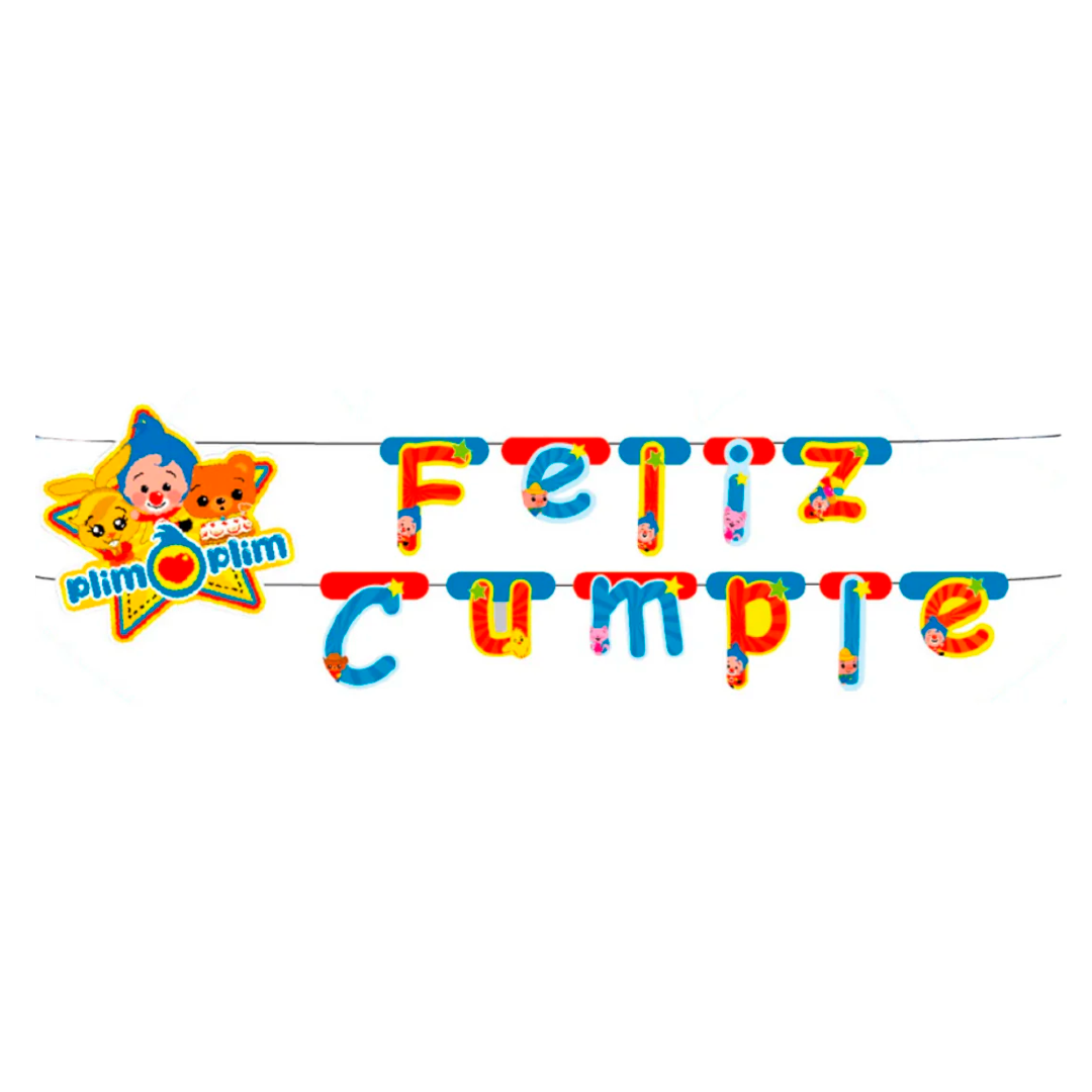 BANNER F.C. LETRAS PLIM PLIM X1U