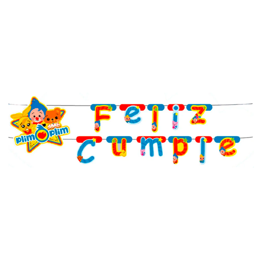 BANNER F.C. LETRAS PLIM PLIM X1U