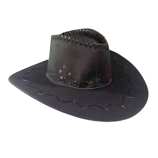 SOMBRERO VAQUERO NEGRO X1U