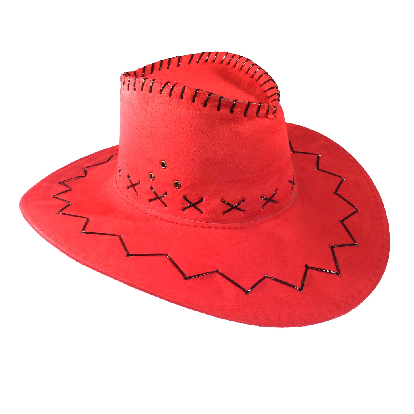 SOMBRERO VAQUERO ROJO X1U