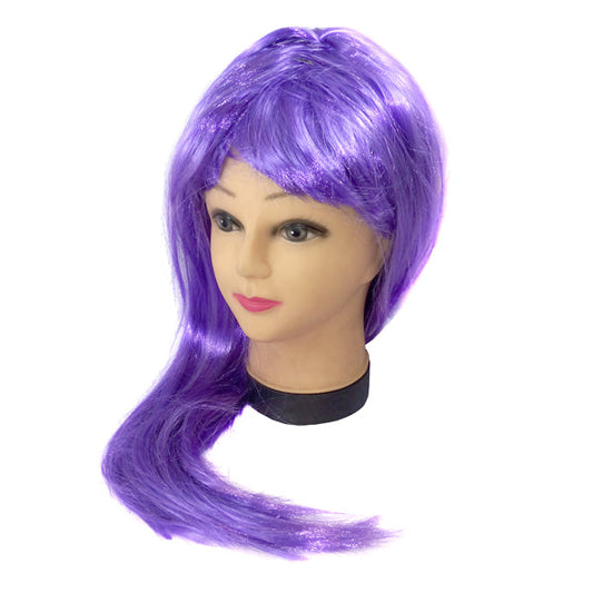 PELUCA LARGA 60CM 160GR LILA